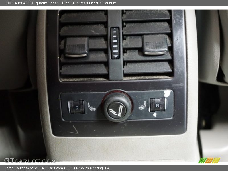 Night Blue Pearl Effect / Platinum 2004 Audi A6 3.0 quattro Sedan