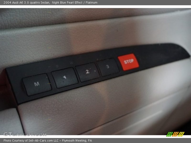 Night Blue Pearl Effect / Platinum 2004 Audi A6 3.0 quattro Sedan