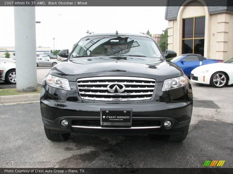 Black Obsidian / Wheat 2007 Infiniti FX 35 AWD