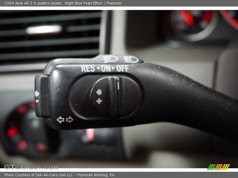 Night Blue Pearl Effect / Platinum 2004 Audi A6 3.0 quattro Sedan