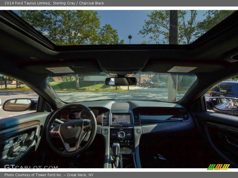 Sterling Gray / Charcoal Black 2014 Ford Taurus Limited