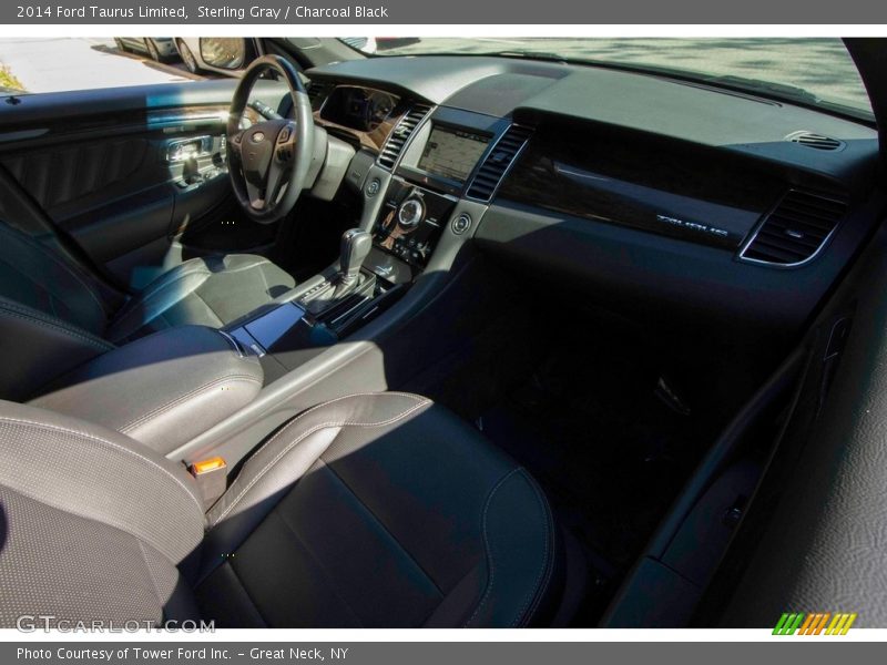 Sterling Gray / Charcoal Black 2014 Ford Taurus Limited