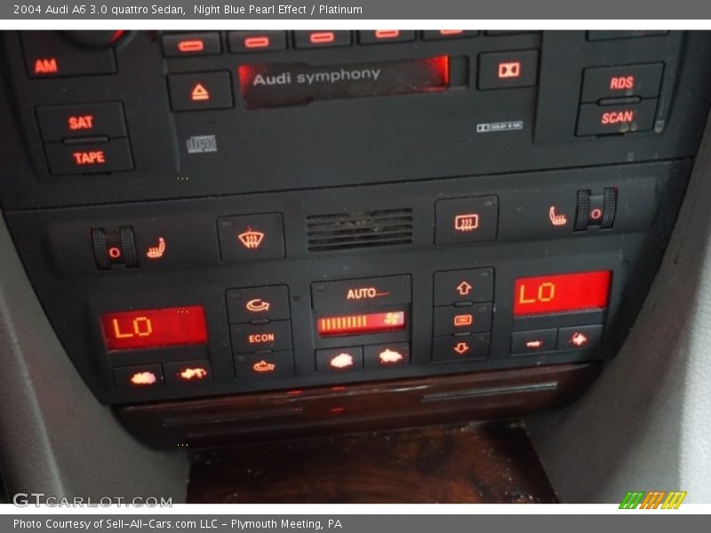 Night Blue Pearl Effect / Platinum 2004 Audi A6 3.0 quattro Sedan