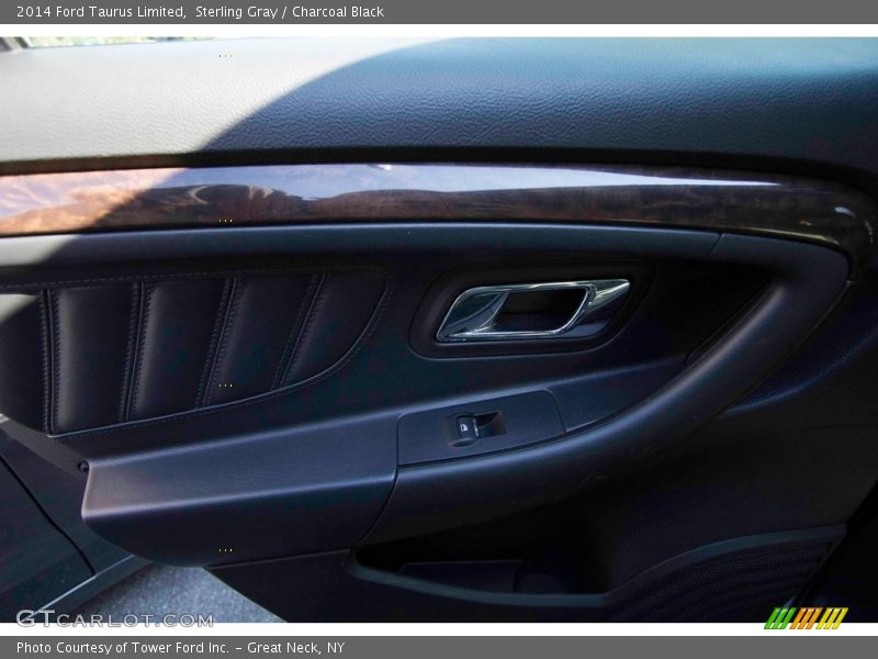 Sterling Gray / Charcoal Black 2014 Ford Taurus Limited