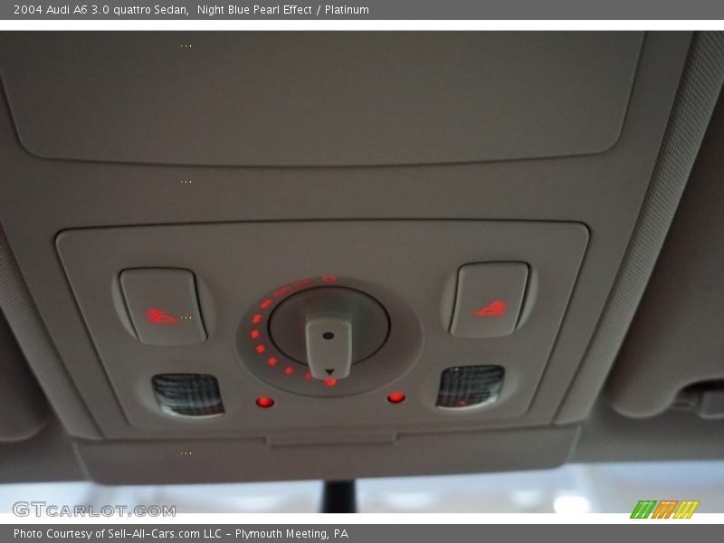 Night Blue Pearl Effect / Platinum 2004 Audi A6 3.0 quattro Sedan