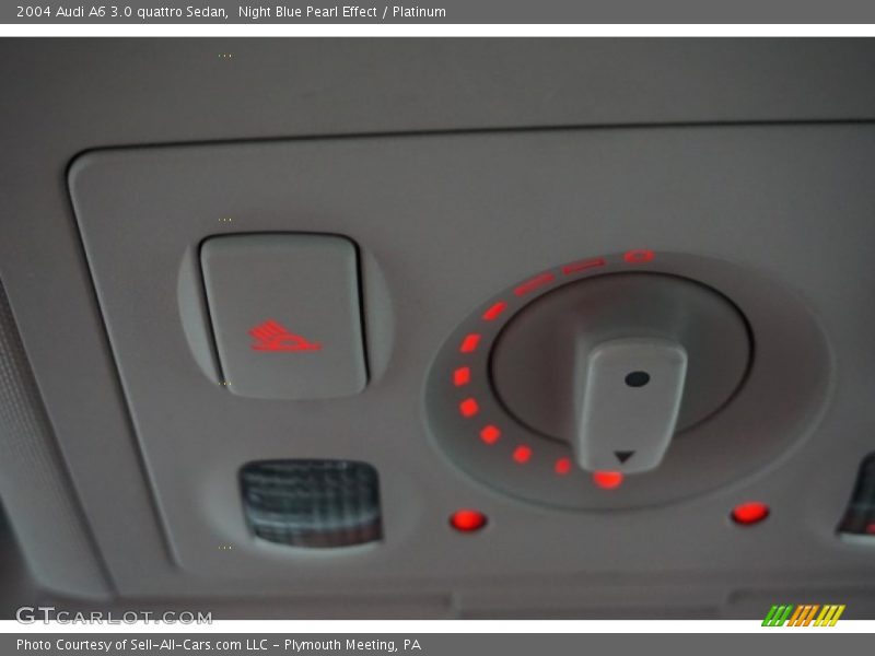 Night Blue Pearl Effect / Platinum 2004 Audi A6 3.0 quattro Sedan