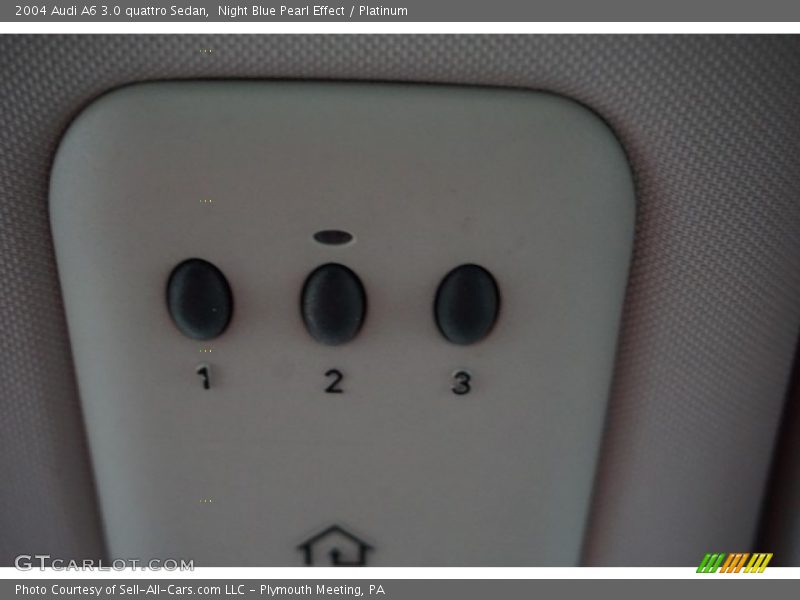 Night Blue Pearl Effect / Platinum 2004 Audi A6 3.0 quattro Sedan