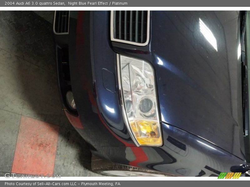 Night Blue Pearl Effect / Platinum 2004 Audi A6 3.0 quattro Sedan