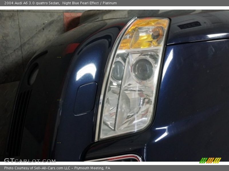 Night Blue Pearl Effect / Platinum 2004 Audi A6 3.0 quattro Sedan