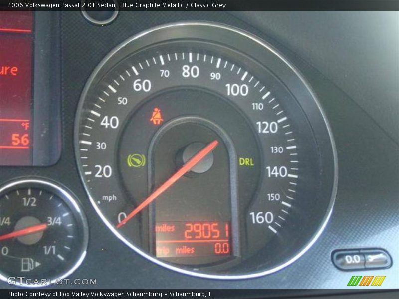 Blue Graphite Metallic / Classic Grey 2006 Volkswagen Passat 2.0T Sedan