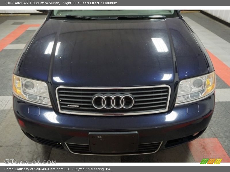 Night Blue Pearl Effect / Platinum 2004 Audi A6 3.0 quattro Sedan