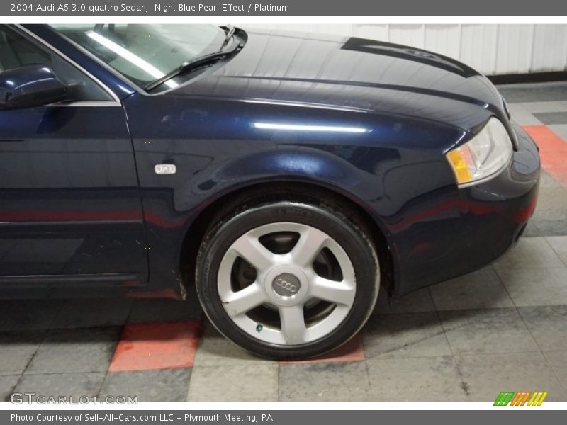 Night Blue Pearl Effect / Platinum 2004 Audi A6 3.0 quattro Sedan