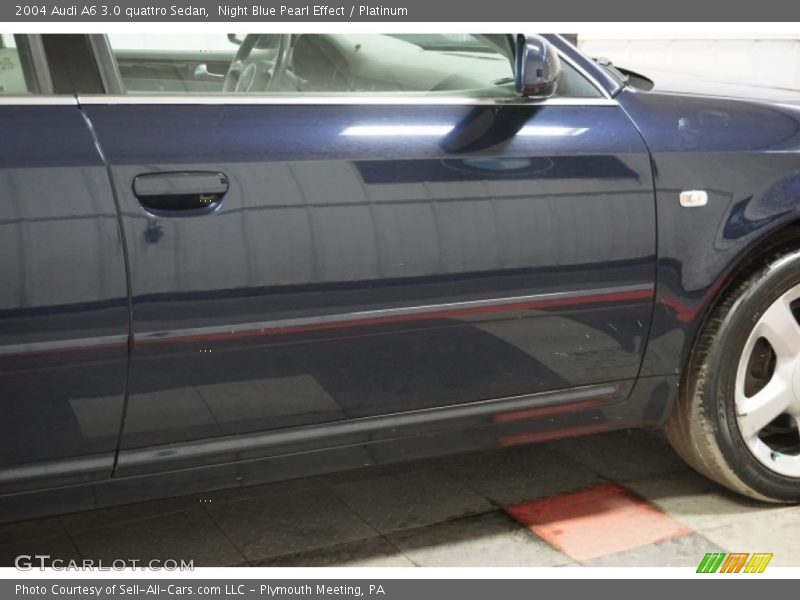 Night Blue Pearl Effect / Platinum 2004 Audi A6 3.0 quattro Sedan