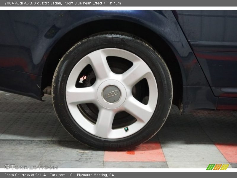 Night Blue Pearl Effect / Platinum 2004 Audi A6 3.0 quattro Sedan