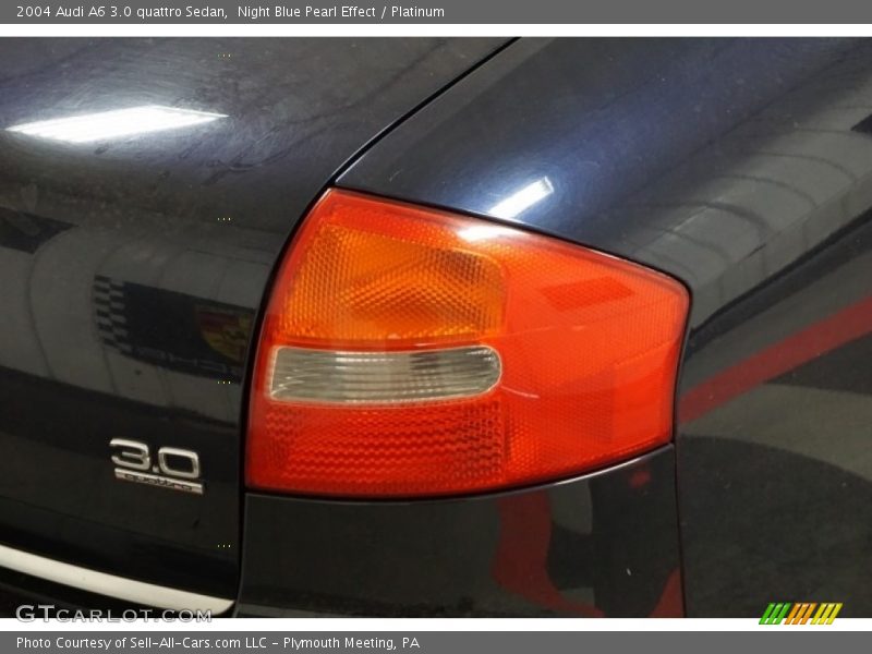 Night Blue Pearl Effect / Platinum 2004 Audi A6 3.0 quattro Sedan