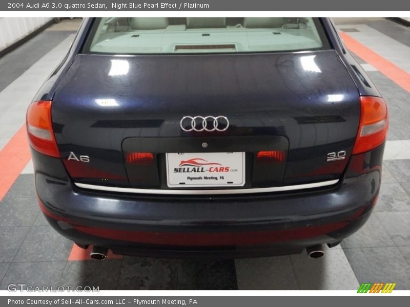 Night Blue Pearl Effect / Platinum 2004 Audi A6 3.0 quattro Sedan