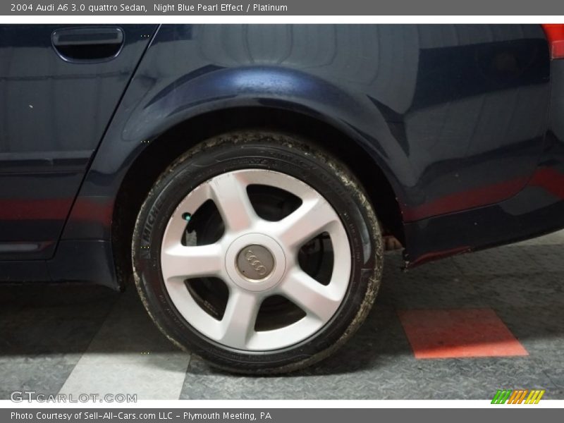 Night Blue Pearl Effect / Platinum 2004 Audi A6 3.0 quattro Sedan