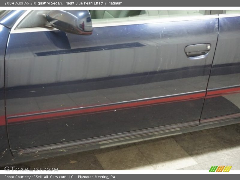 Night Blue Pearl Effect / Platinum 2004 Audi A6 3.0 quattro Sedan