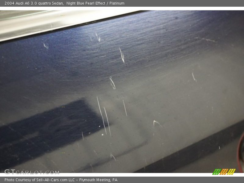 Night Blue Pearl Effect / Platinum 2004 Audi A6 3.0 quattro Sedan