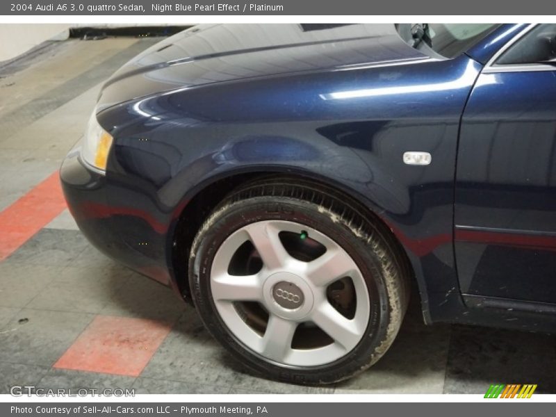 Night Blue Pearl Effect / Platinum 2004 Audi A6 3.0 quattro Sedan