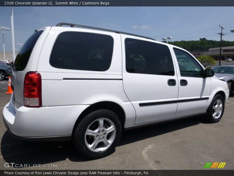 Summit White / Cashmere Beige 2008 Chevrolet Uplander LS