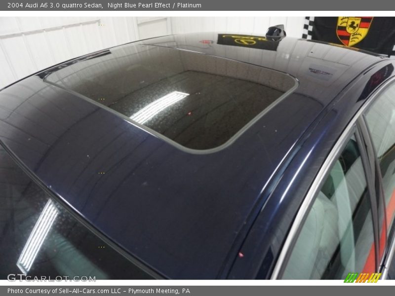 Night Blue Pearl Effect / Platinum 2004 Audi A6 3.0 quattro Sedan