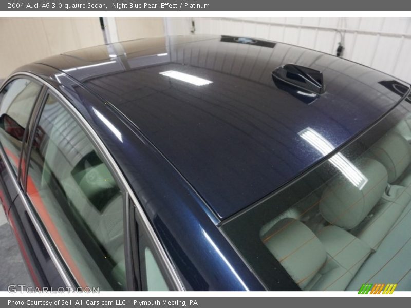 Night Blue Pearl Effect / Platinum 2004 Audi A6 3.0 quattro Sedan
