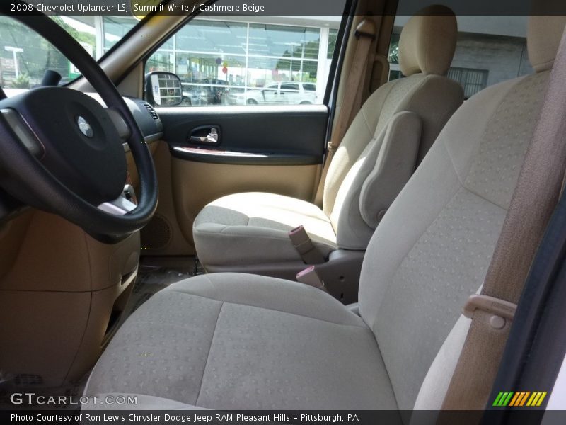 Summit White / Cashmere Beige 2008 Chevrolet Uplander LS