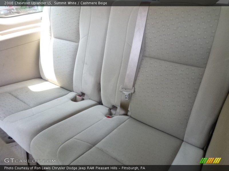 Summit White / Cashmere Beige 2008 Chevrolet Uplander LS