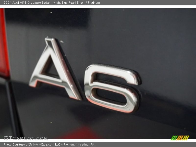 Night Blue Pearl Effect / Platinum 2004 Audi A6 3.0 quattro Sedan