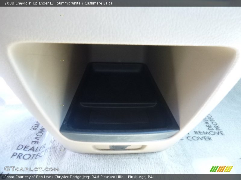 Summit White / Cashmere Beige 2008 Chevrolet Uplander LS
