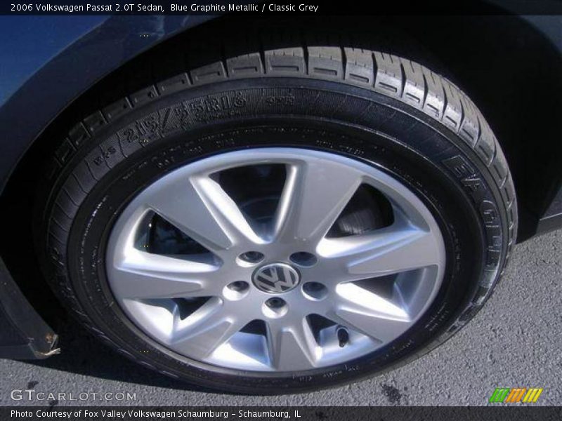 Blue Graphite Metallic / Classic Grey 2006 Volkswagen Passat 2.0T Sedan