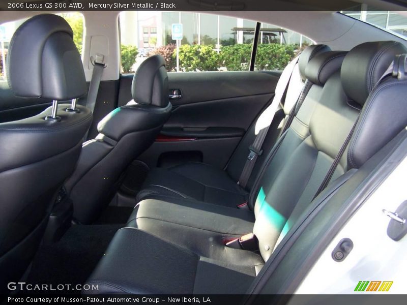 Mercury Silver Metallic / Black 2006 Lexus GS 300 AWD
