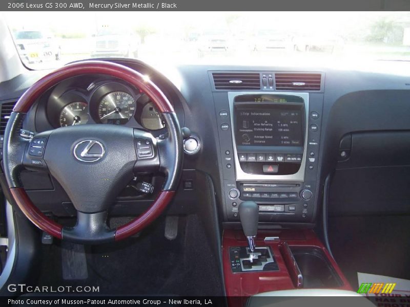 Mercury Silver Metallic / Black 2006 Lexus GS 300 AWD