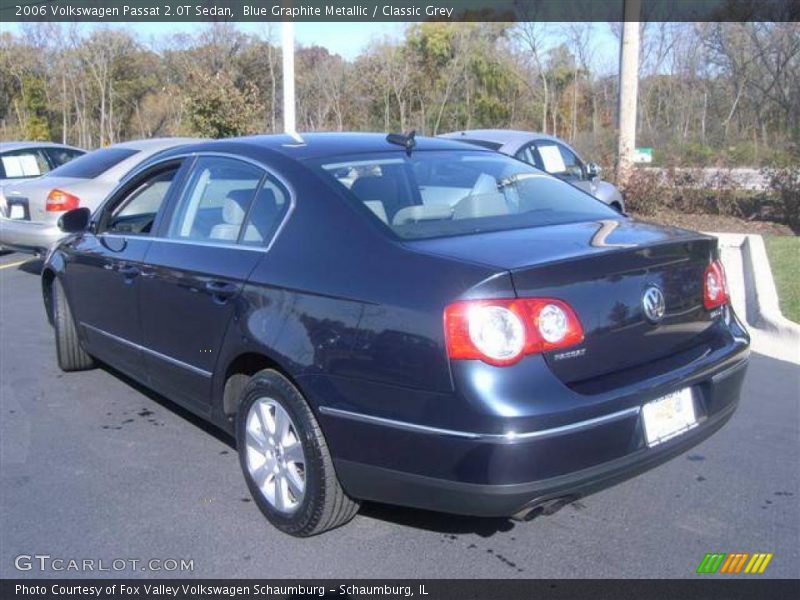 Blue Graphite Metallic / Classic Grey 2006 Volkswagen Passat 2.0T Sedan