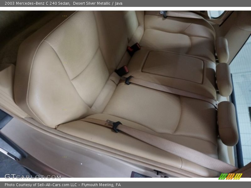 Desert Silver Metallic / Java 2003 Mercedes-Benz C 240 Sedan
