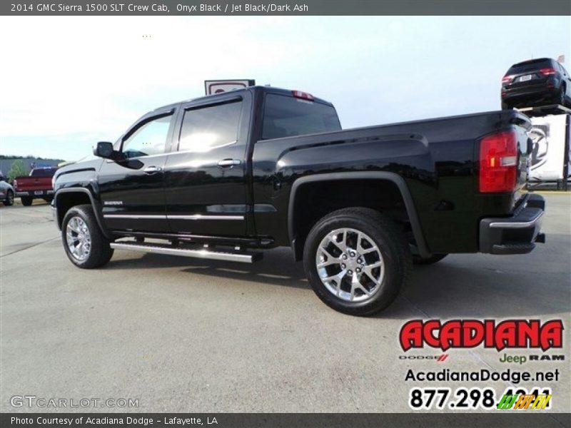 Onyx Black / Jet Black/Dark Ash 2014 GMC Sierra 1500 SLT Crew Cab