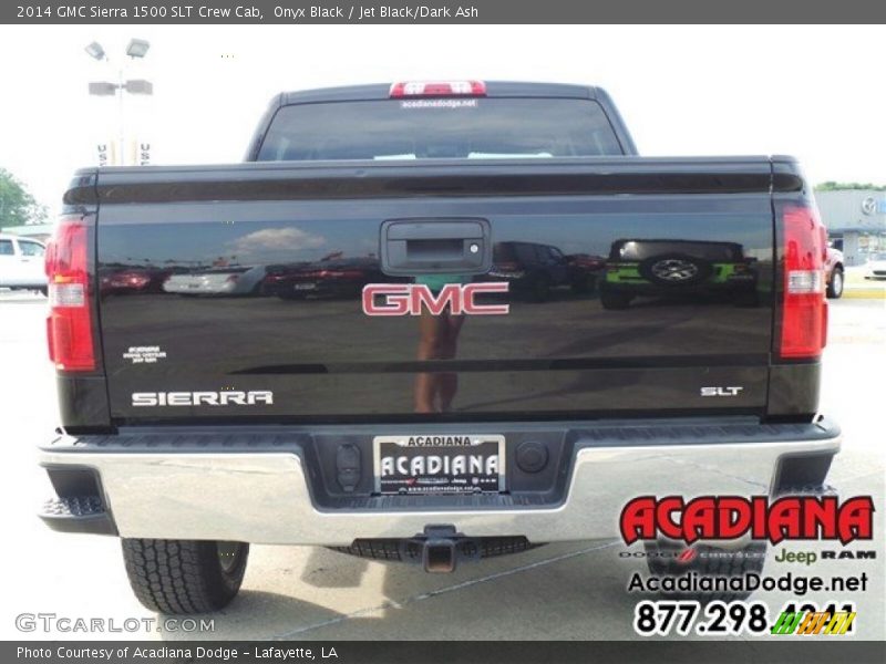 Onyx Black / Jet Black/Dark Ash 2014 GMC Sierra 1500 SLT Crew Cab