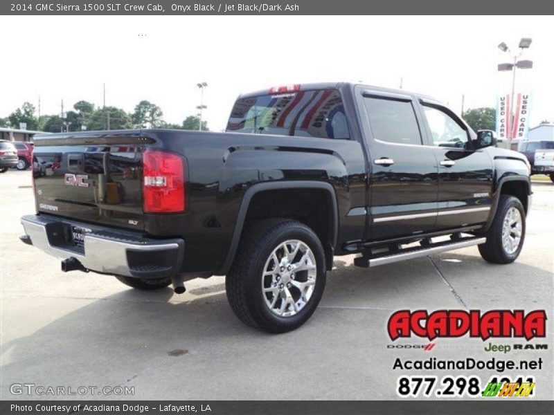 Onyx Black / Jet Black/Dark Ash 2014 GMC Sierra 1500 SLT Crew Cab