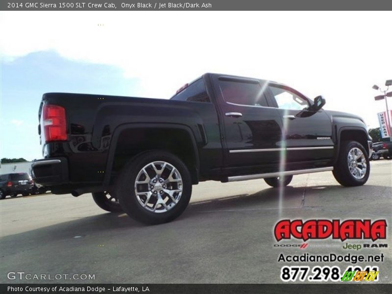 Onyx Black / Jet Black/Dark Ash 2014 GMC Sierra 1500 SLT Crew Cab