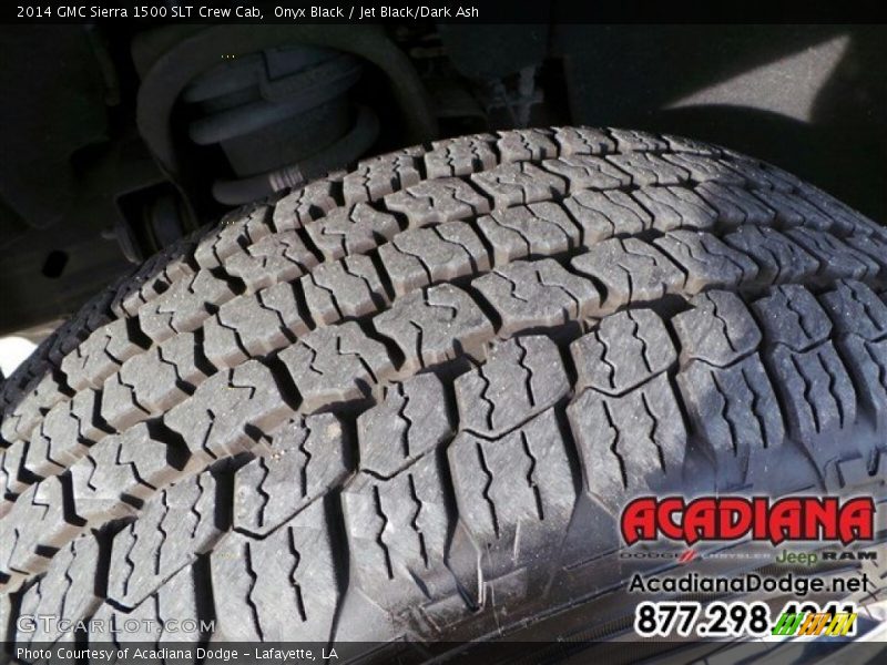 Onyx Black / Jet Black/Dark Ash 2014 GMC Sierra 1500 SLT Crew Cab