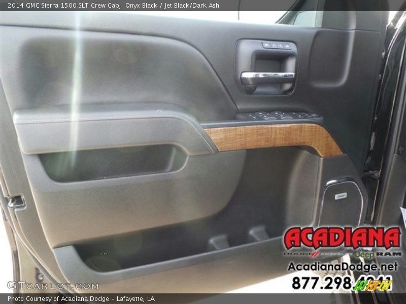 Onyx Black / Jet Black/Dark Ash 2014 GMC Sierra 1500 SLT Crew Cab