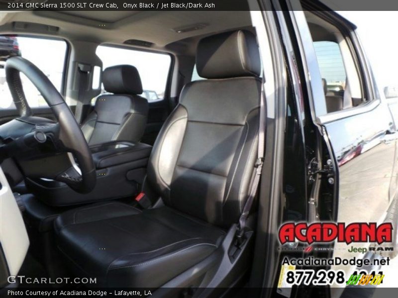 Onyx Black / Jet Black/Dark Ash 2014 GMC Sierra 1500 SLT Crew Cab