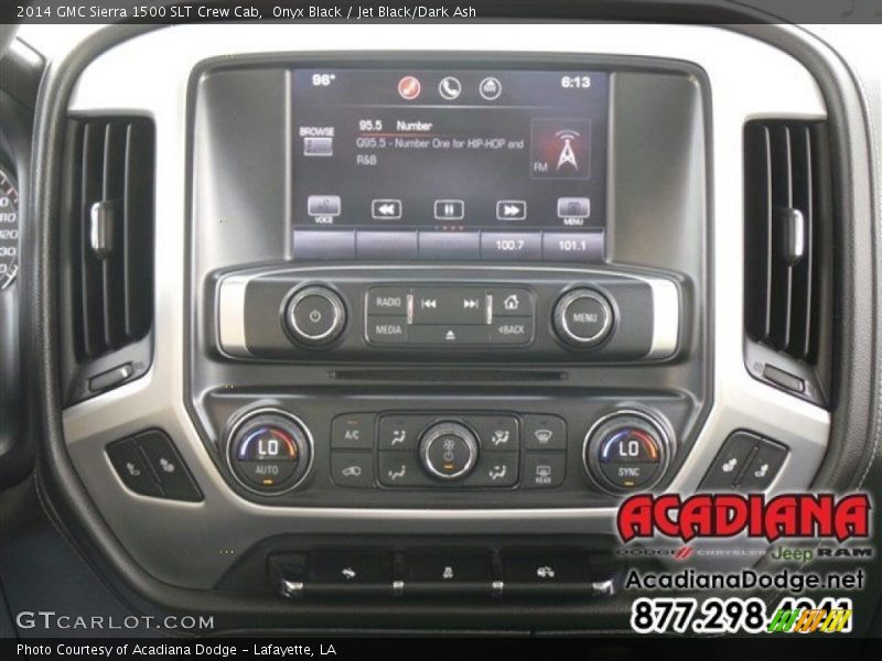 Onyx Black / Jet Black/Dark Ash 2014 GMC Sierra 1500 SLT Crew Cab