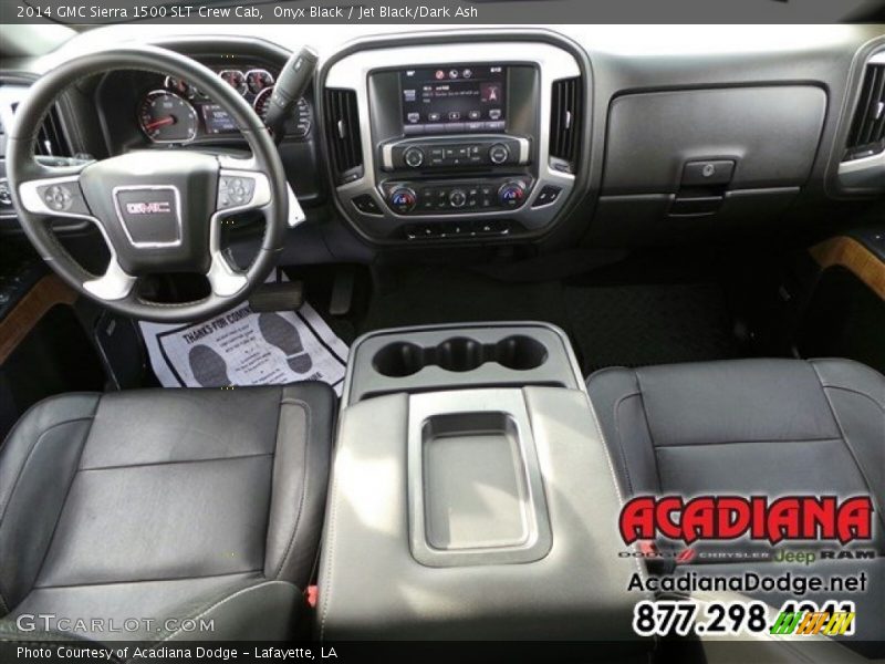 Onyx Black / Jet Black/Dark Ash 2014 GMC Sierra 1500 SLT Crew Cab
