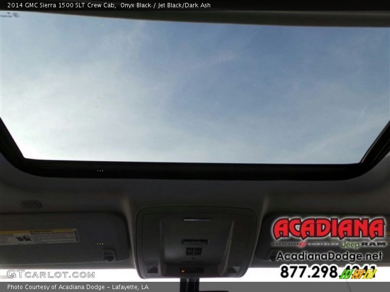 Onyx Black / Jet Black/Dark Ash 2014 GMC Sierra 1500 SLT Crew Cab