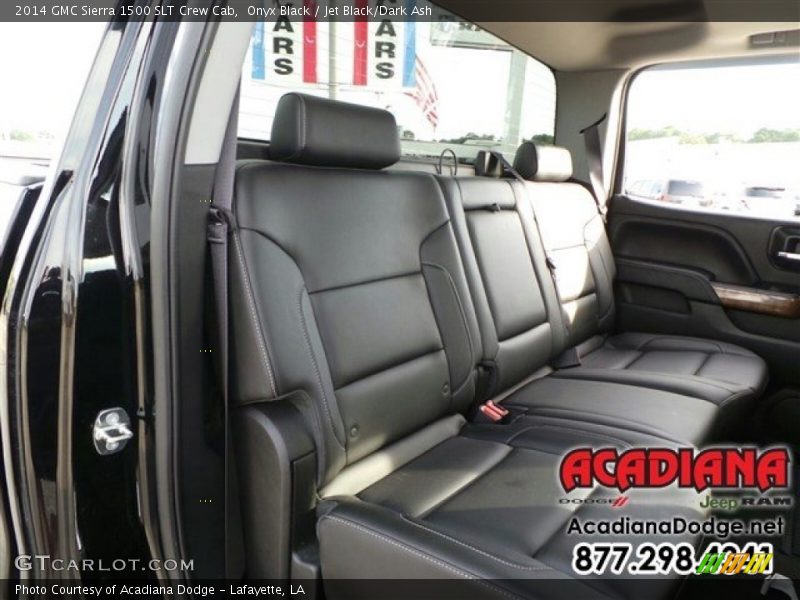 Onyx Black / Jet Black/Dark Ash 2014 GMC Sierra 1500 SLT Crew Cab