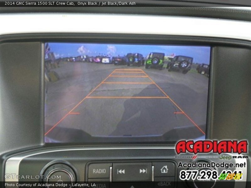 Onyx Black / Jet Black/Dark Ash 2014 GMC Sierra 1500 SLT Crew Cab