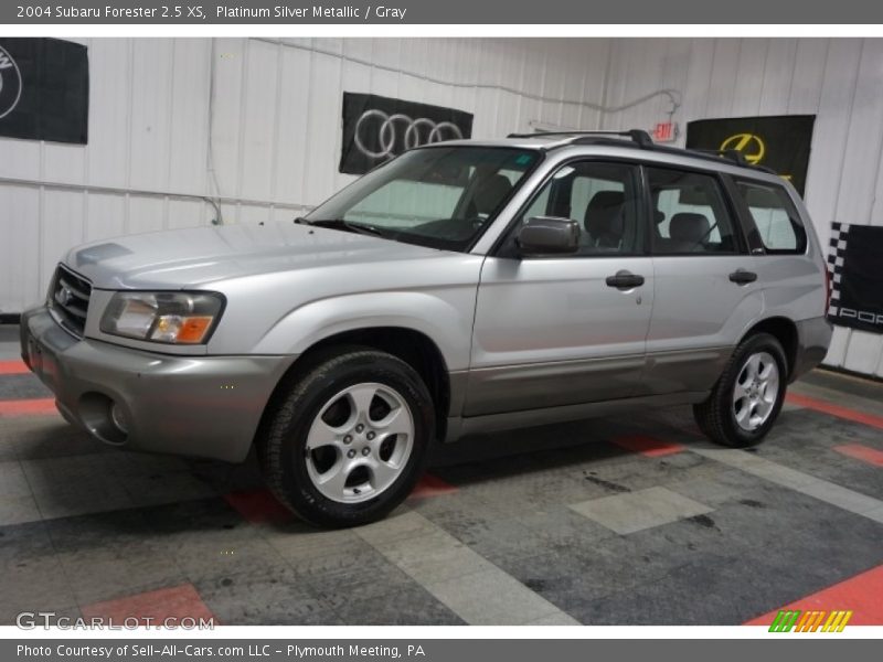 Platinum Silver Metallic / Gray 2004 Subaru Forester 2.5 XS