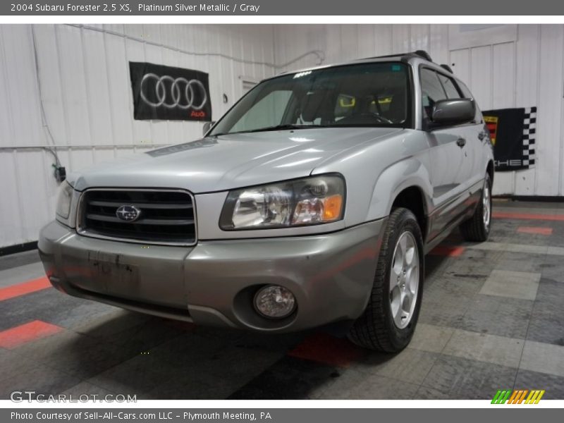 Platinum Silver Metallic / Gray 2004 Subaru Forester 2.5 XS